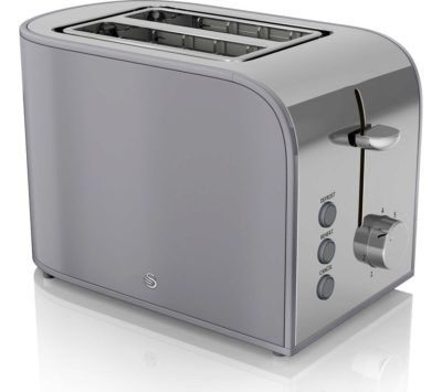 SWAN  Retro ST17020GRN 2-Slice Toaster - Grey